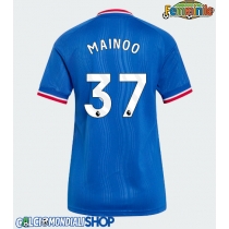 Maglie da calcio Manchester United Kobbie Mainoo #37 Seconda Maglia Femminile 2026-27 Manica Corta